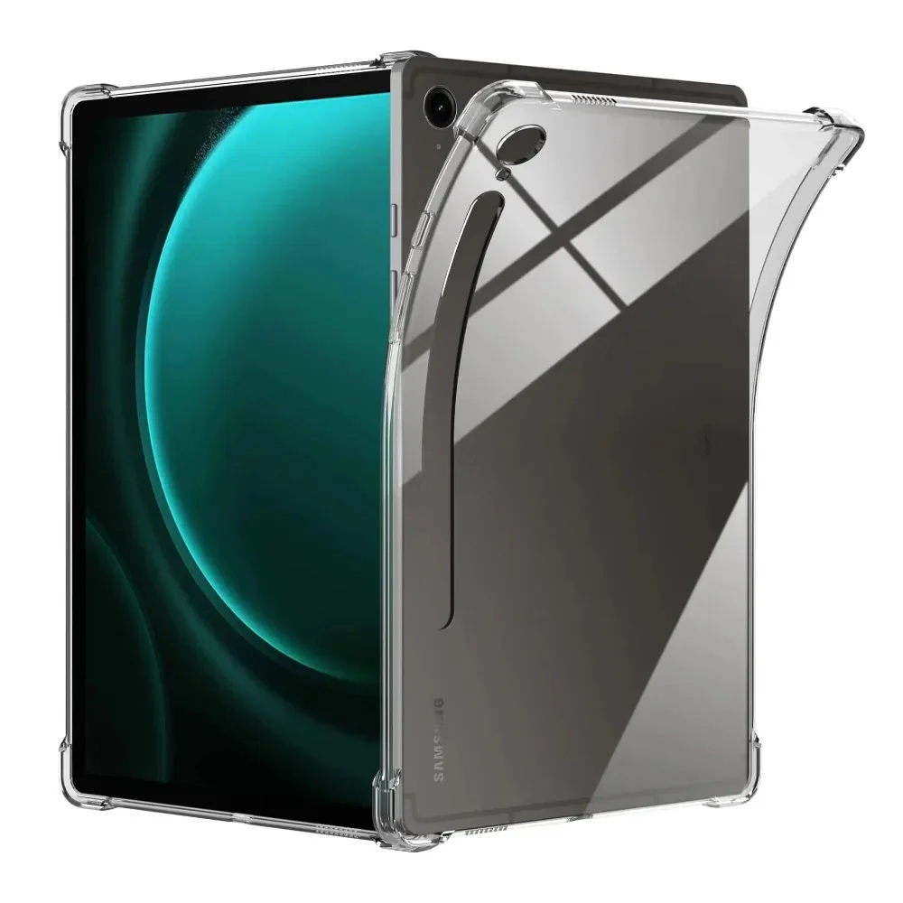 Samsung Tablet S9 Accessories - เคสซิลิโคนสำหรับ Samsung Galaxy Tab S10 FE