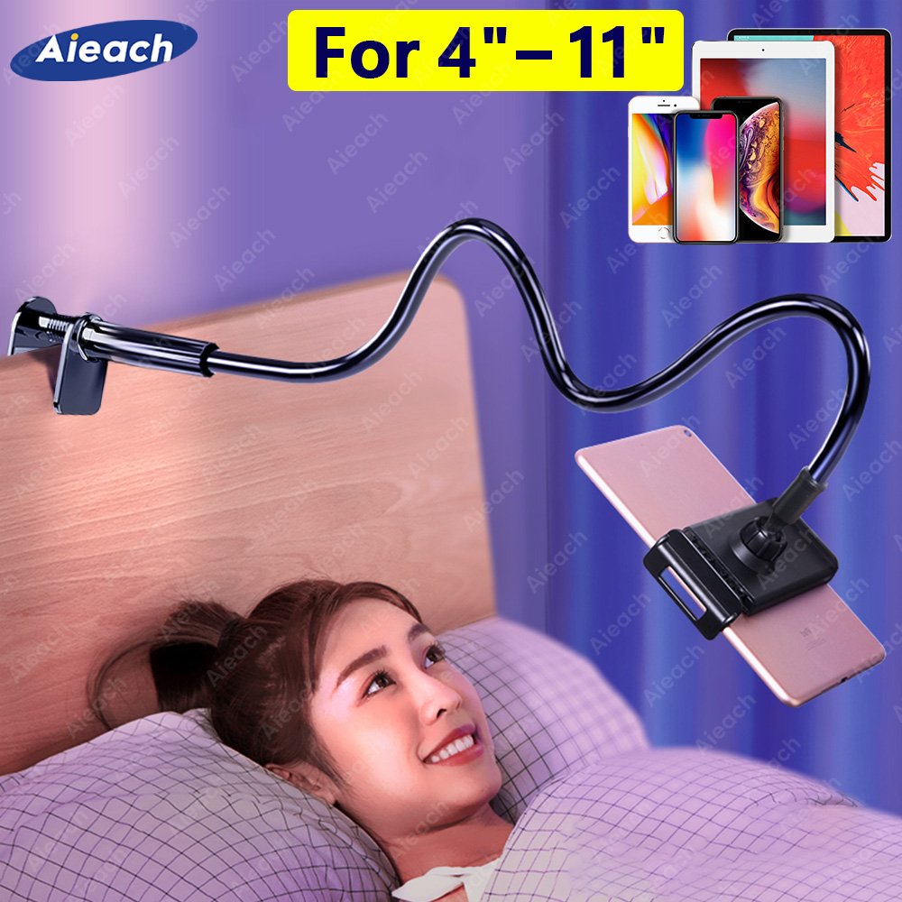 Xiaomi Tablet Accessories - Gooseneck ผู้ถือแท็บเล็ตสําหรับเตียงโต๊ะผู้ถือโทรศัพท์ยืดหยุ่นยาวแขน CLAMP แท็บเล็ตสําหรับ iPad Samsung