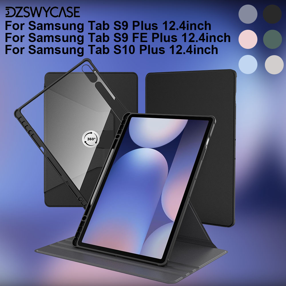 Samsung Tablet S9 Accessories - เคสหมุนได้ 360 องศาสำหรับซัมซุง กาแลคซี่ แท็บ เอส