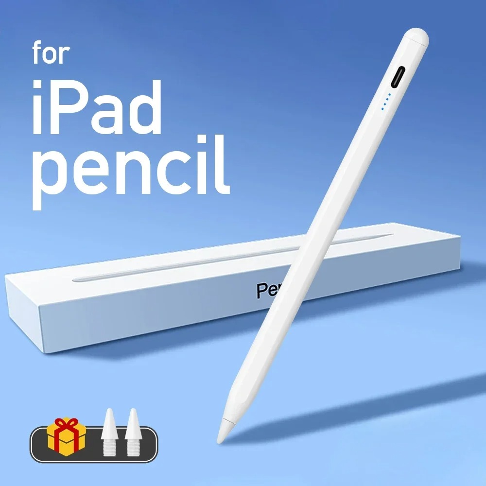 Ipad Pencil Stylus - ปากกาสไตลัสสําหรับ Apple Pencil ไฟ LED การปฏิเสธฝ่ามือ