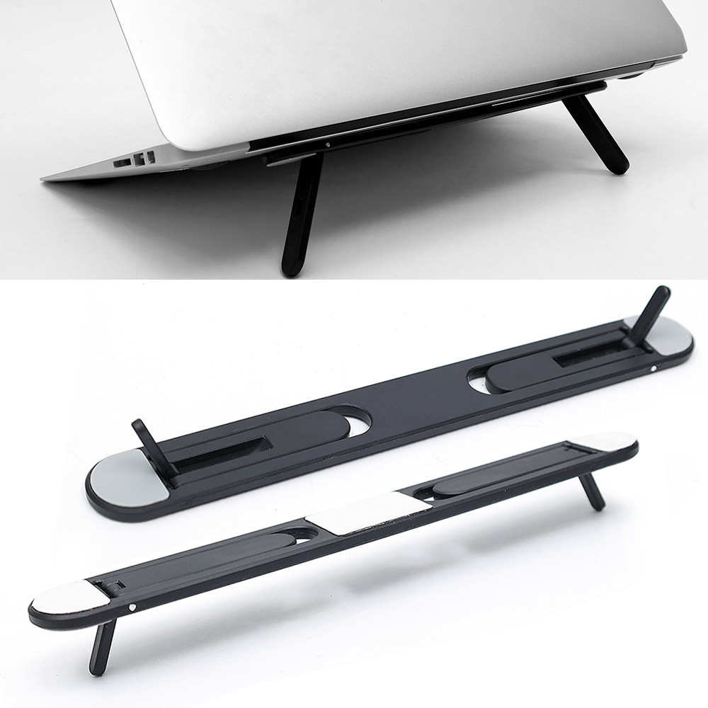 Cooling Stand Tablet - ขาตั้งแล็ปท็อปอเนกประสงค์แบบพกพา ขาตั้งโน้ตบุ๊กแบบพับได้ พร้อมฟังก์ชั่นระบายความร้อน อุปกรณ์เสริมสำหรับ MacBook iPad