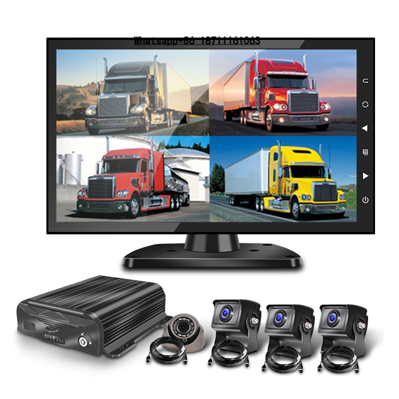 Mobile & Tablet Accessories - ชุด MDVR พร้อมระบบบันทึกภาพเคลื่อนไหวแบบเคลื่อนที่ 4CH 4G 1080P