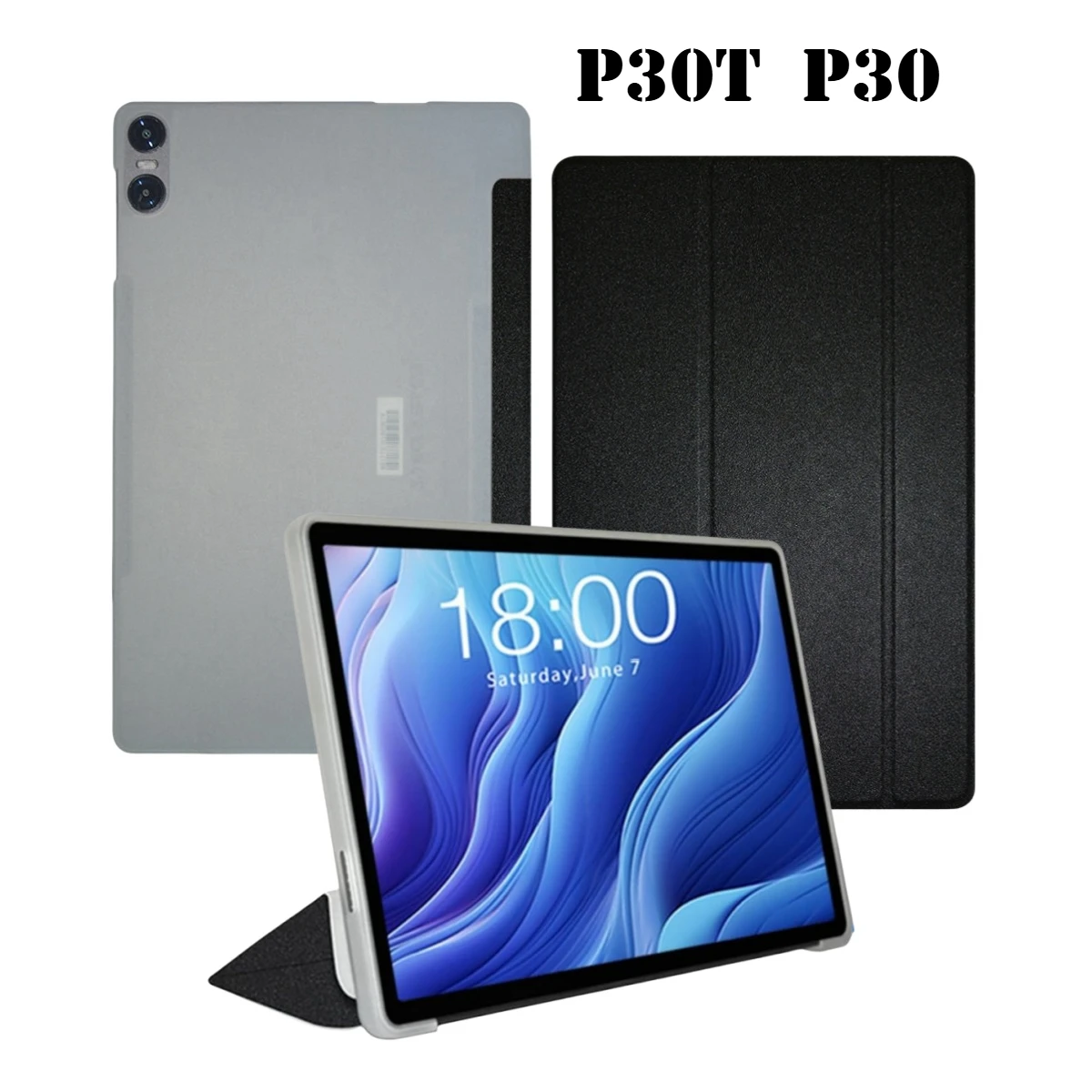 Teclast Tablet Accessories - เคสอัจฉริยะสำหรับแท็บเล็ต Teclast P33 P30 P30T พร้อมขาตั้งพับได้