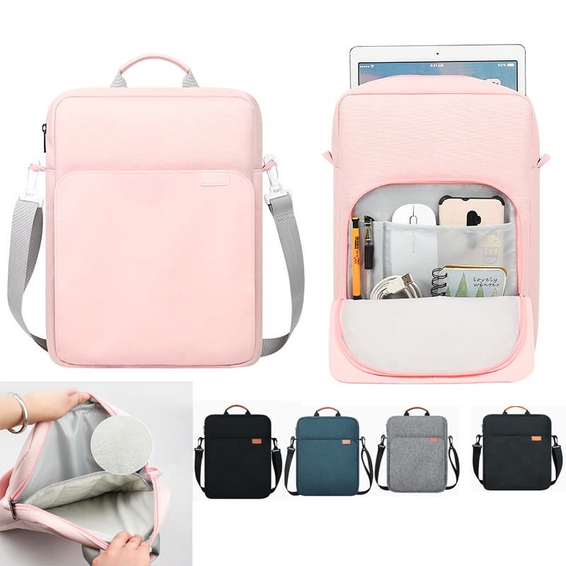 Tablet Shoulder Bag - สำหรับ CHUWI มินิบุ๊ค X แท็บเล็ตแล็ปท็อปสายคล้องไหล่กระเป๋าซิปกระเป๋ากันน้ำกระเป๋าใส่คีย์บอร์ดเมาส์กระเป๋าพกพา