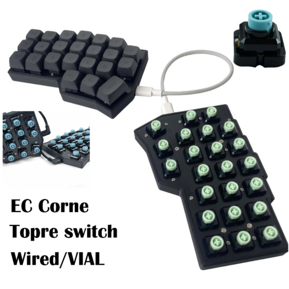 Tablet Accessories Uk - ท็อปเร สวิตช์ อีซี คอร์น แบ่งคีย์บอร์ดแบบแยกส่วนตามหลักสรีรศาสตร์แบบมีสาย MX