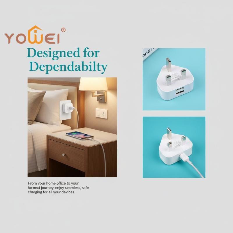 Tablet Accessories Uk - อะแดปเตอร์ชาร์จเร็วแบบ 5V/2.1A พอร์ต USB คู่ รุ่นใหม่ล่าสุด