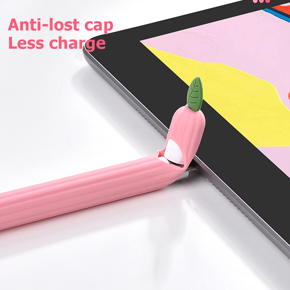เคสซิลิโคนรูปผักน่ารักสำหรับ A - Ipad Pencil Stylus บทวิจารณ์และราคา