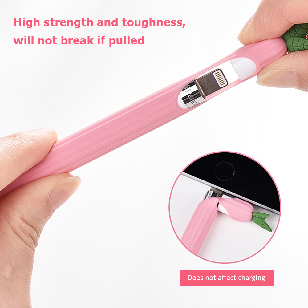 เคสซิลิโคนรูปผักน่ารักสำหรับ A - Ipad Pencil Stylus บทวิจารณ์และราคา