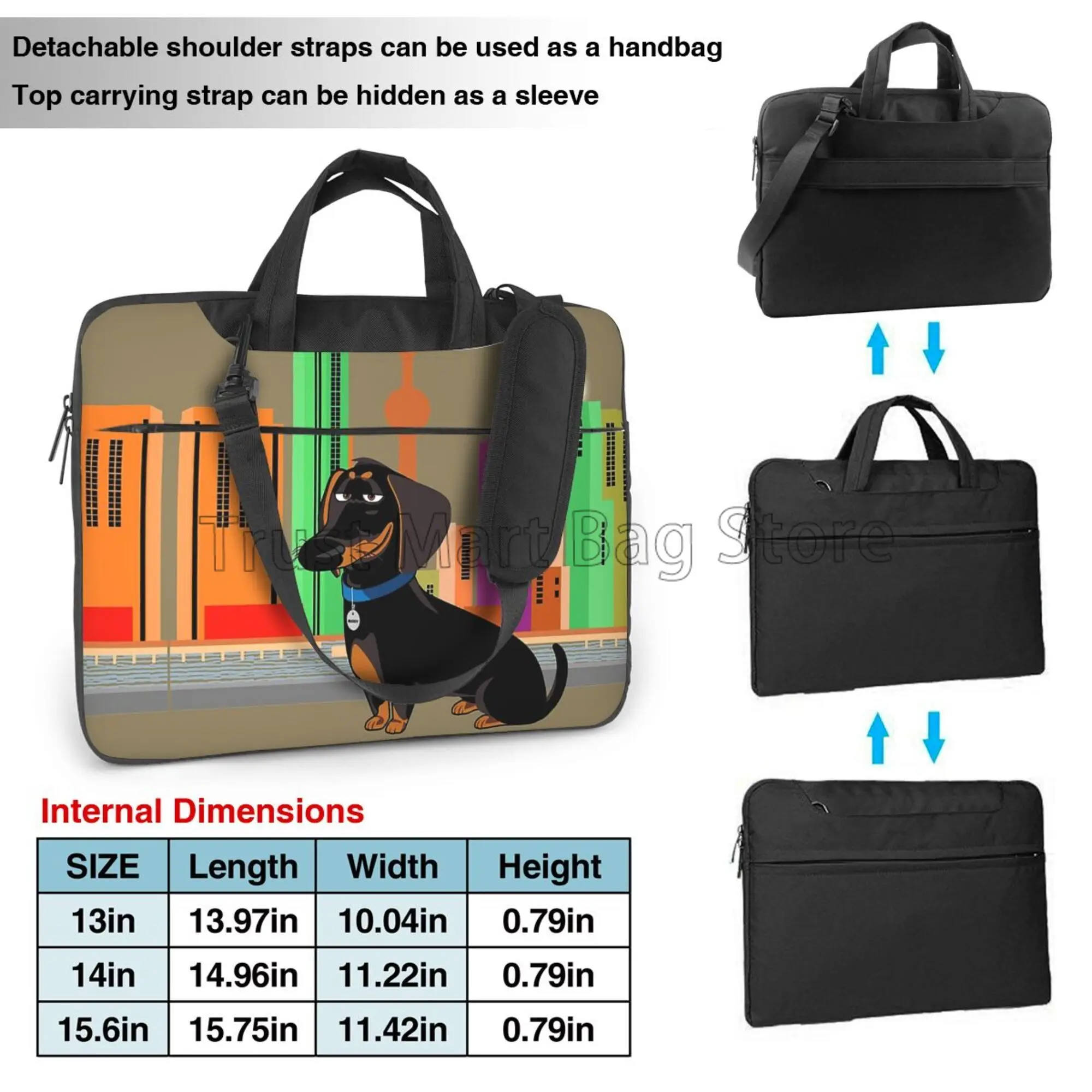 กระเป๋ากระเป๋าหิ้วใส่แล็ปท็อปล - Tablet Shoulder Bag บทวิจารณ์และราคา