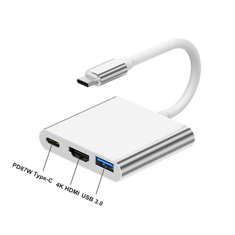 3 ใน 1 ยูเอสบี ประเภท ซี ฮับ ถ - Tablet Ipad Accessories บทวิจารณ์และราคา