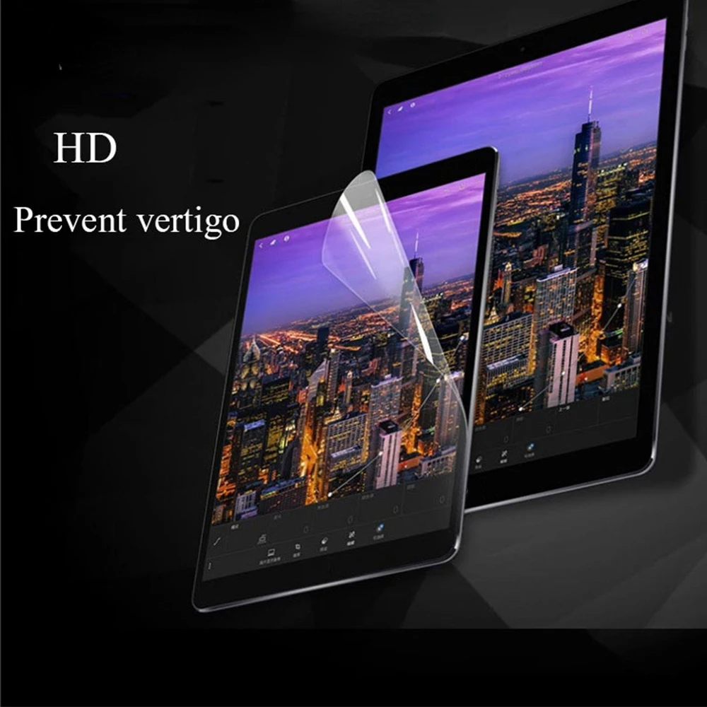 3PCS PE PET ฟิล์มกันรอยหน้าจอส - Galaxy Tablet Accessories บทวิจารณ์และราคา