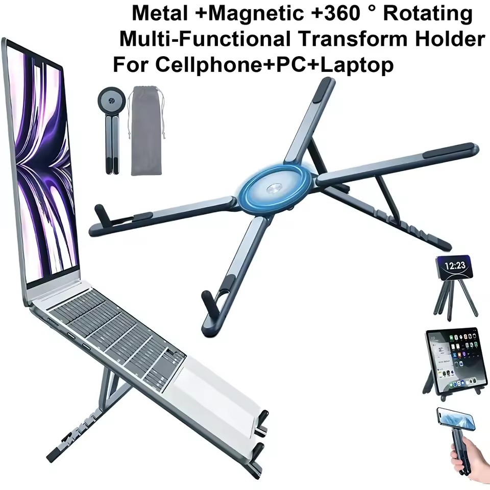 ที่วางโทรศัพท์แม่เหล็กแบบพกพาแ - Tablet Stand Accessories บทวิจารณ์และราคา