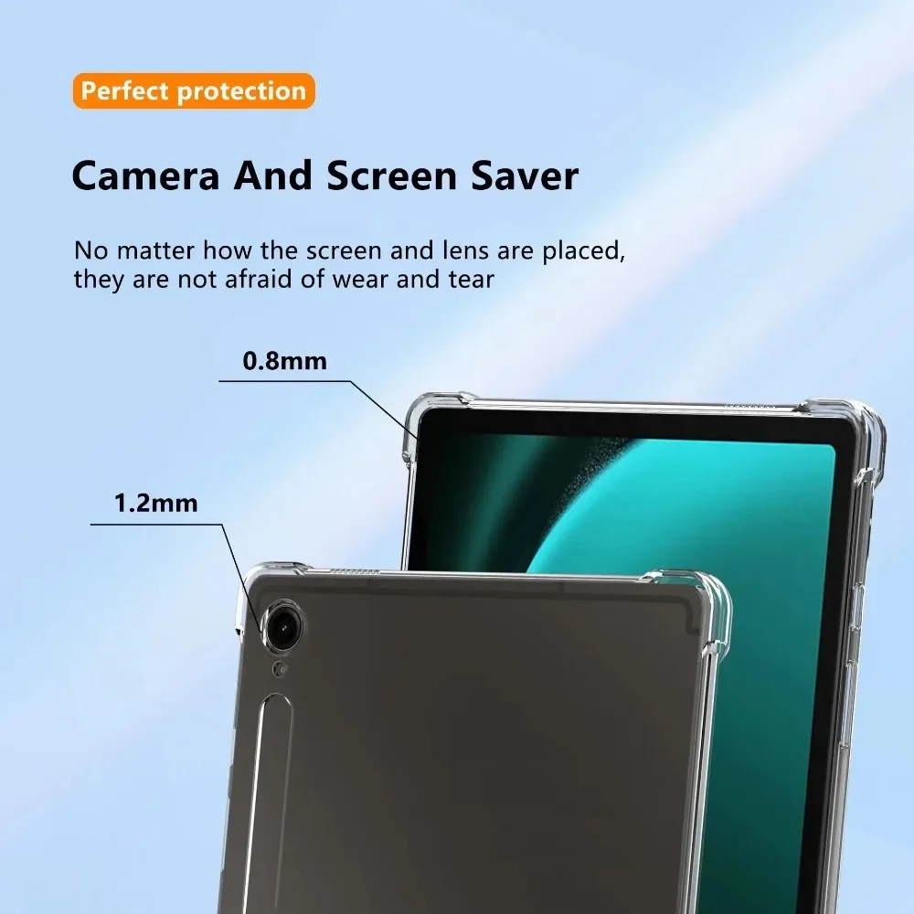เคสซิลิโคนสำหรับ Samsung Galax - Samsung Tablet S9 Accessories บทวิจารณ์และราคา
