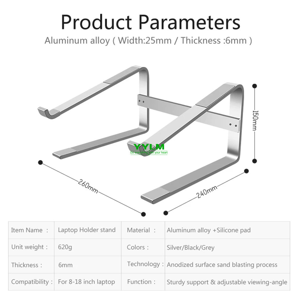 อลูมิเนียมขาตั้งแล็ปท็อปโน้ตบุ - Tablet Ipad Accessories บทวิจารณ์และราคา
