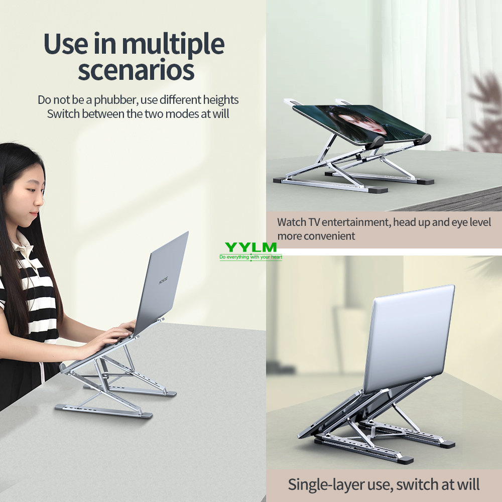 YYLM N8 ขาตั้งแล็ปท็อปอลูมิเนี - Cooling Stand Tablet บทวิจารณ์และราคา
