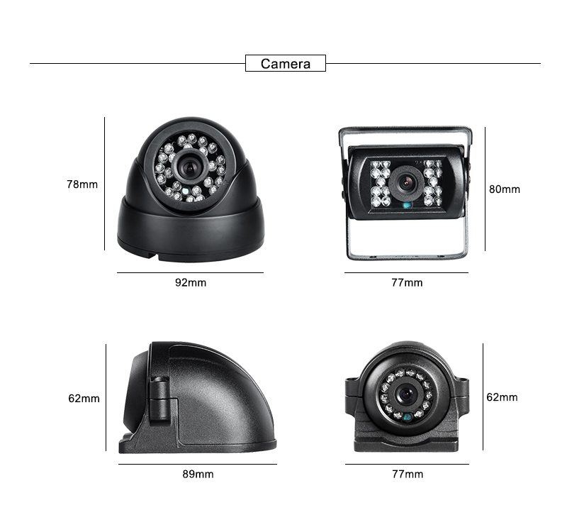 ชุดบันทึกวิดีโอติดรถยนต์ 4CH 4 - Mobile & Tablet Accessories บทวิจารณ์และราคา