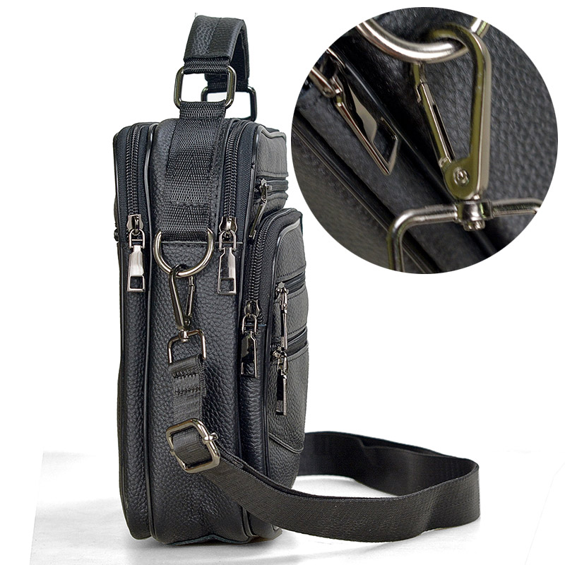 แฟชั่นผู้ชายกระเป๋าถือหนังแท้ก - Tablet Shoulder Bag บทวิจารณ์และราคา