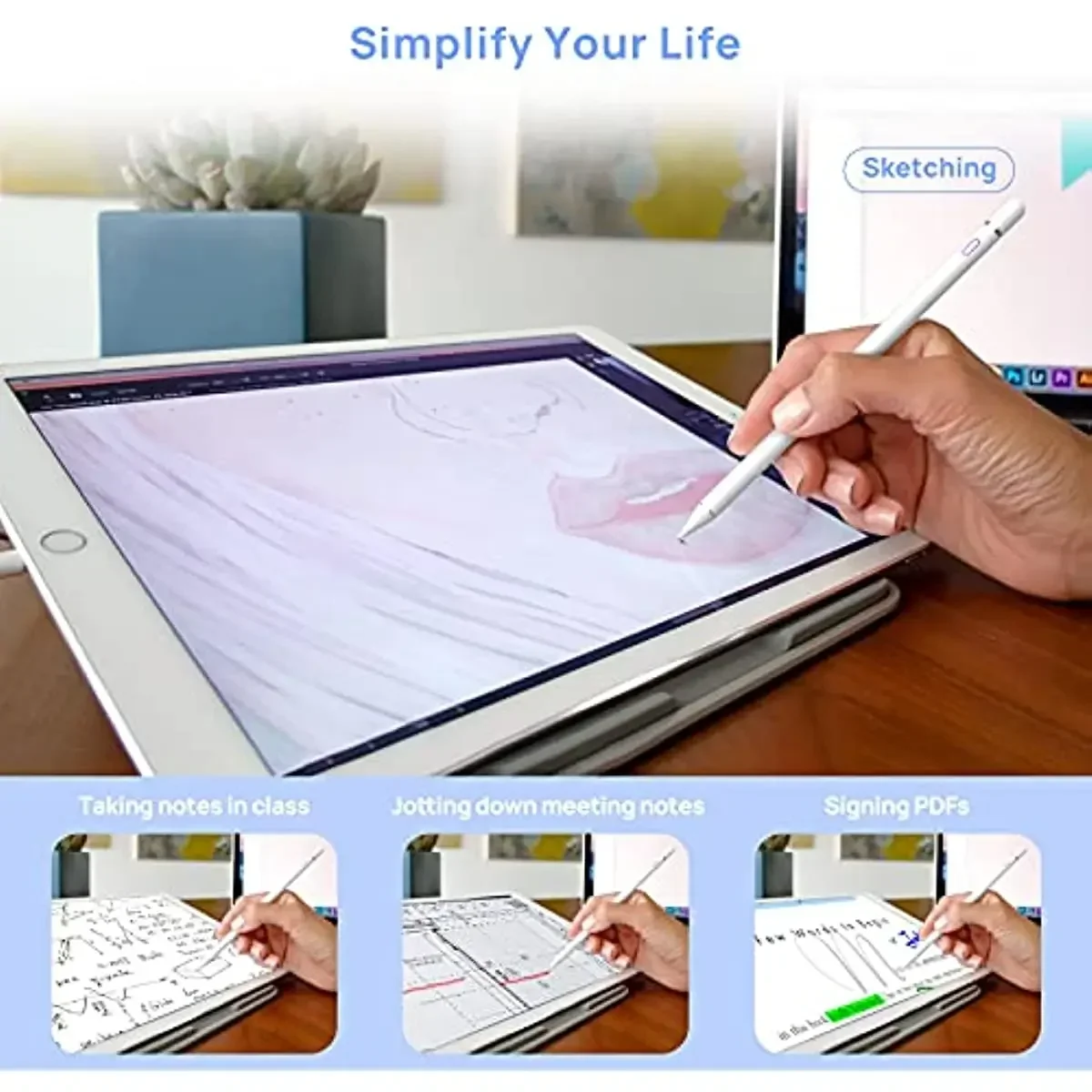 ปากกาสไตลัสสำหรับ Apple Pencil - Ipad Pencil Stylus บทวิจารณ์และราคา