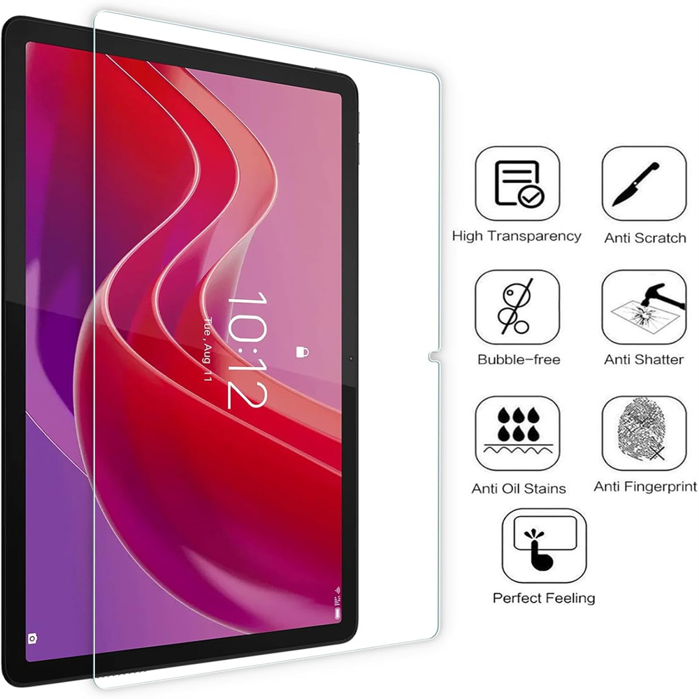 1 ชิ้น 9H กระจกนิรภัยป้องกันหน - Lenovo Tablet M11 Accessories บทวิจารณ์และราคา