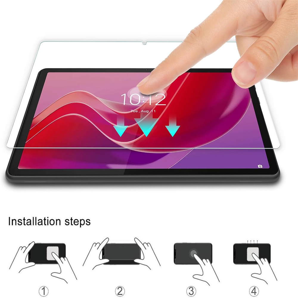 1 ชิ้น 9H กระจกนิรภัยป้องกันหน - Lenovo Tablet M11 Accessories บทวิจารณ์และราคา
