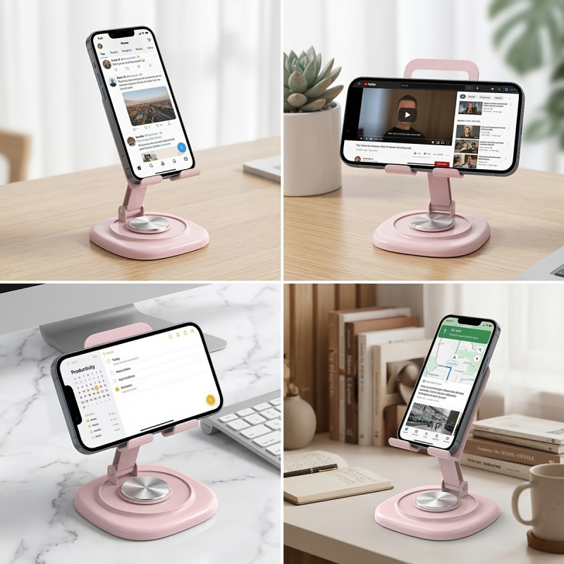 ขาตั้งโทรศัพท์แบบหมุนได้สำหรับ - Tablet Stand Accessories บทวิจารณ์และราคา