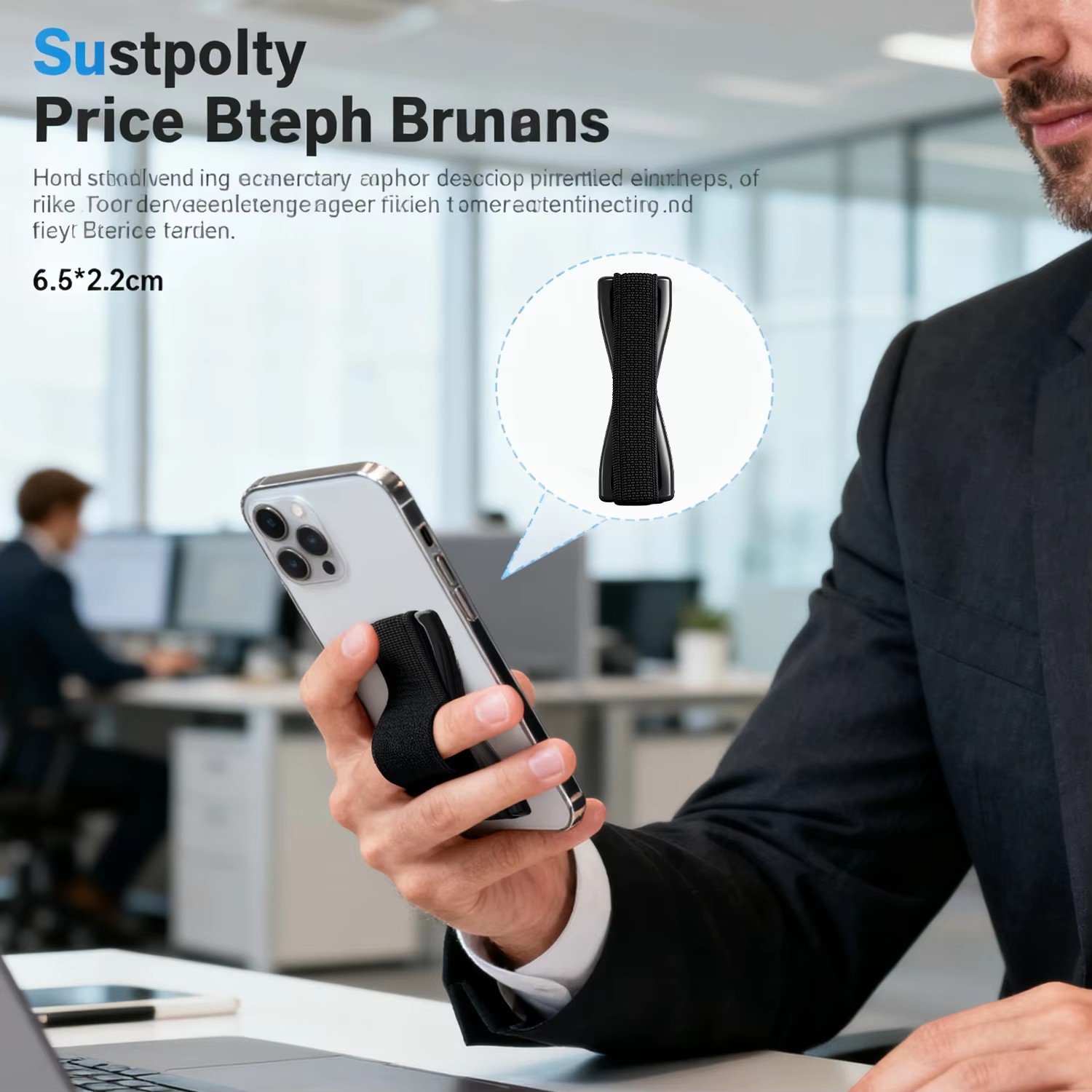 สายรัดโทรศัพท์แบบยืดหยุ่นพร้อม - Tablet Ipad Accessories บทวิจารณ์และราคา