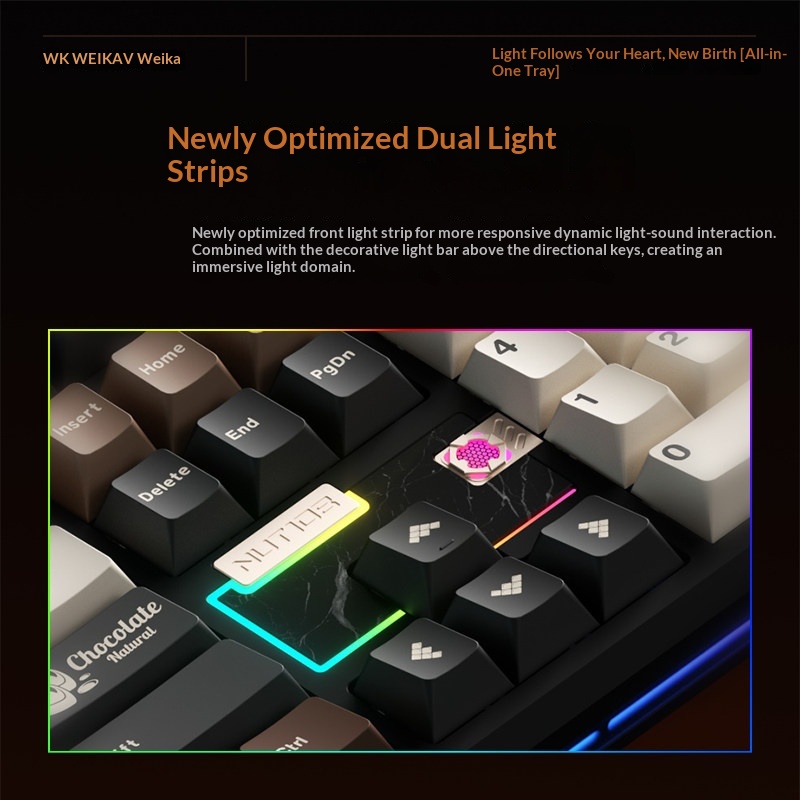 ชุดคีย์บอร์ดไร้สาย Weikav Nut1 - Tablet Accessories Uk บทวิจารณ์และราคา